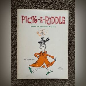 Vintage Pick-A-Riddle by Ennis Rees (1971)